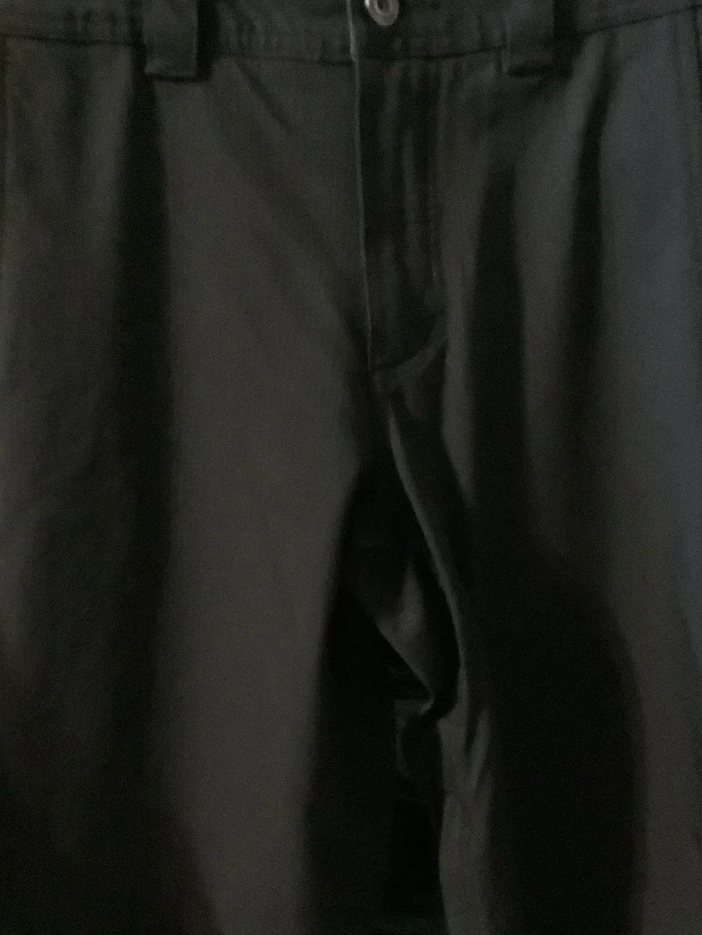lululemon athletica Black Workout Pants‎ with Logo Button